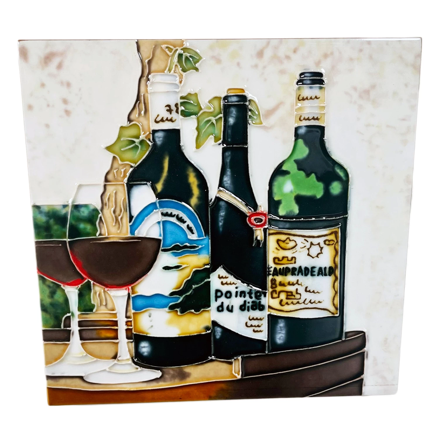 Darthome Limited Wine Vineyard Ceramic Tile Wall Art 8 Darthome Limited Wine Vineyard Ceramic Tile Wall Art - Image 6