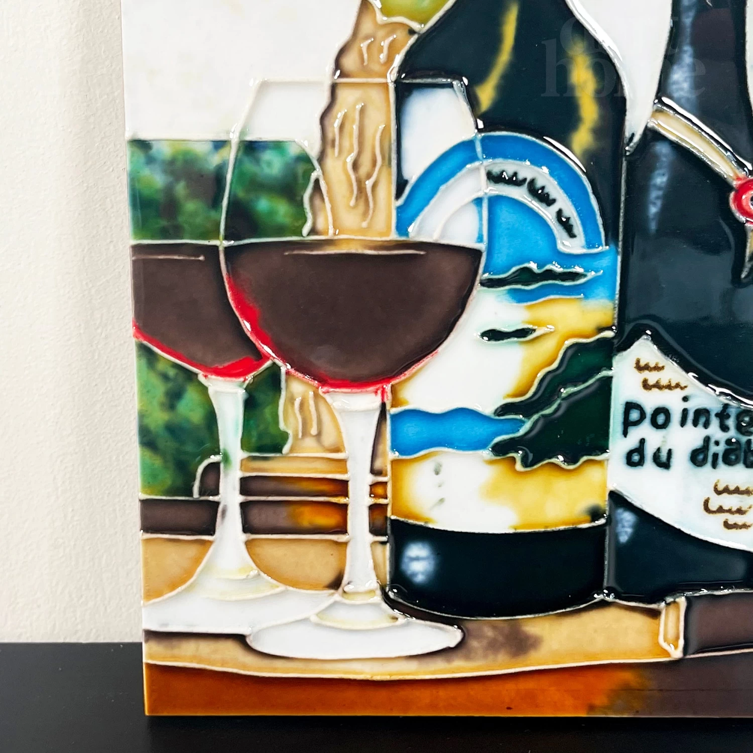 Darthome Limited Wine Vineyard Ceramic Tile Wall Art 4 Darthome Limited Wine Vineyard Ceramic Tile Wall Art - Image 2