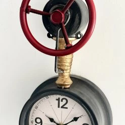 Darthome Limited Wall Mounted Metal Industrial Pipe Clock -Décor Dreams Shop IMG E9914 a96ecae0 3ff0 4c33 b5eb e636f0a1d142