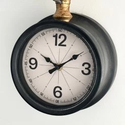 Darthome Limited Wall Mounted Metal Industrial Pipe Clock -Décor Dreams Shop IMG E9915