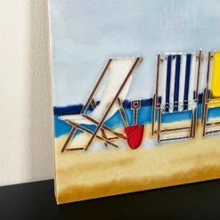 Darthome Limited Lounging On The Beach Ceramic Tile Wall Art -Décor Dreams Shop IMG E9921 editedBP
