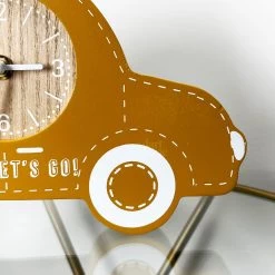 Darthome Limited Yellow Car Childrens Clock -Décor Dreams Shop IMG E9923