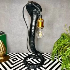 Darthome Limited Black King Cobra Snake Lamp