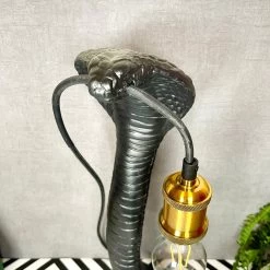 Darthome Limited Black King Cobra Snake Lamp -Décor Dreams Shop IMG E9962 edited230