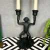 Darthome Limited Black Monkey Double Candlestick Holder -Décor Dreams Shop IMG E9992 edited242